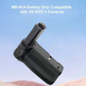 MB-N14 Battery Grip for Stable Vertical Filming Compatible with  Z6 III/Z5 II Cameras Vertical Battery Grip Replacement