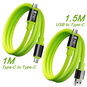 240W USB cable Mobile Phone Fast Charge Type-C cable Quick Data Wire for iPhone 15 16 Mi HUAWEI HONOR Xiaomi USB PD to PD cable