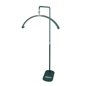 Fosoto FT-Y16 28inch Green Multifunctional Half Moon Lamp Ring Lash Light For Beauty Facials Salon Tatoo Live Stream Photography