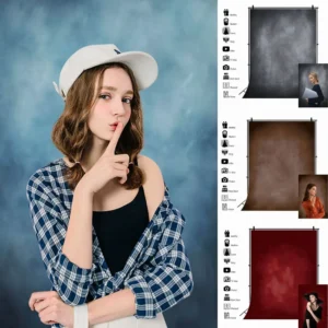 Professional Photography Background Abstract Texture Solid Color Kids Adult Art Portrait Photo Backdrop Photostudio Photobooth