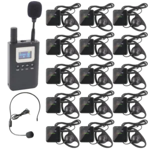 Wireless Whisper Tour Guide System Simultaneous Interpretation System For  Tourism Group Service Meeting Gathering  Conference