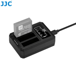 JJC USB Type C Camera Battery Charger for Ricoh GRIV GR IV Ricoh GR4 Battery Charger Ricoh DB-120 For Rioch GR IV HDF Monochrome