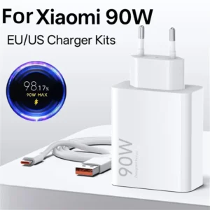 90W USB A Phone Charger Fast Charging Phone Adapter Quick Charge Wall Adapters For iPhone Huawei Xiaomi 15 Pro Samsung Chargers